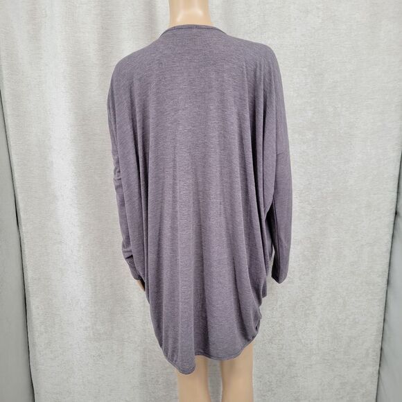 Costa Blanca Stylish Gray Draped Infinity Cardigan Women's Medium Large - Picture 6 of 11